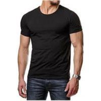 GILDAN 1 T-shirt homme 100% coton manches courte couleur noir