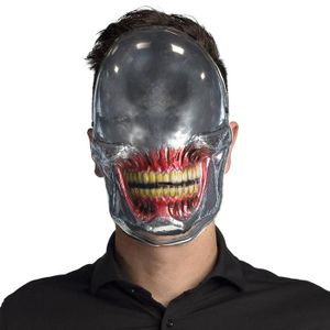 Masque Halloween Squelette Réaliste – Effrayant Pour Enfants Et Adultes – Bande Ajustable – Déguisement Et Fêtes