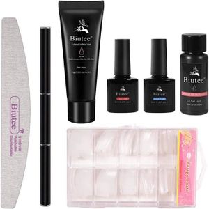 KIT FAUX ONGLES Kit Gel d'Extension d'Ongle - Biutee - Faux Ongles