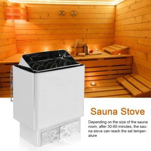 po/êle /électrique de Sauna 4.5KW po/êle /électrique de Sauna en Acier Inoxydable 230-240V avec contr/ôleur Interne pour Le Spa /à la Maison de Douche de Salle de Sauna Po/êle de Sauna