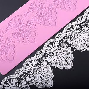 Tapis Silicone Dentelle Isabella 310 x 120 mm Cake Design NOUVEAU !!