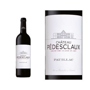 VIN ROUGE Château Pedesclaux 2017 Pauillac - Vin Rouge de Bo