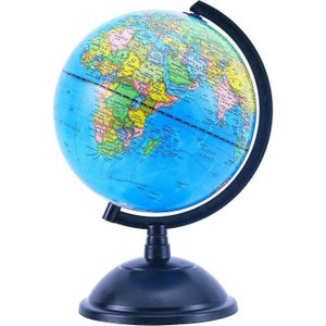 CARTE - PLANISPHÈRE Globe - 20Cm Garte Politique/ Décoration Éducative/ Géographique Pour L École Maison Le