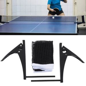 Filet noir de ping-pong 14 cm de hauteur et 180 cm de longueur