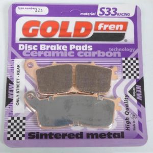 Plaquette de frein Gold Fren pour moto Honda 1200 VFR Crosstourer Highlander T DCT 2015 à 2016 ARD Neuf