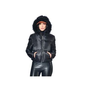 Veste Doudoune Femme DERHI Noire - Taille M, Occasion En Très Bon état - Style Chaud Et Pratique Pour L'hiver