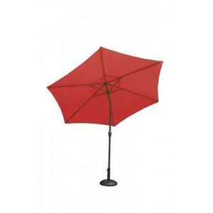 PARASOL Parasol Centré et droit en coloris Rouge - Diamètr