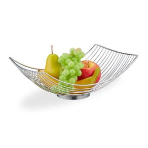 PORTE FRUITS - COUPE  Corbeille à fruits couleur argentée - 10028606-0