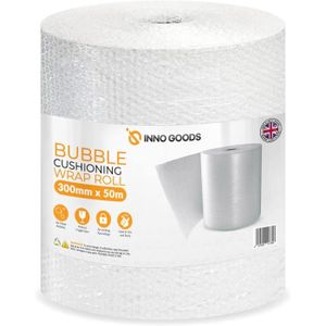 Rouleaux de papier bulle de qualité – Petites bulles d'air. 300mm x 100m  transparent : : Fournitures de bureau