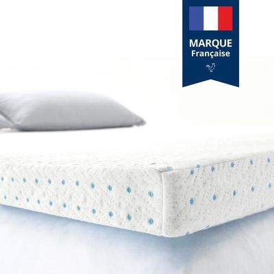 ViscoSoft Surmatelas 120x190 Mémoire De Forme 5cm - Confort Moelleux, Housse Bambou Respirante, Idéal Pour Un Sommeil Réparateur