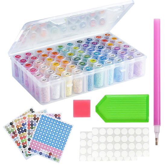 Conteneurs De Rangement Pour Peinture Diamant - Classeur A5 Avec Poches