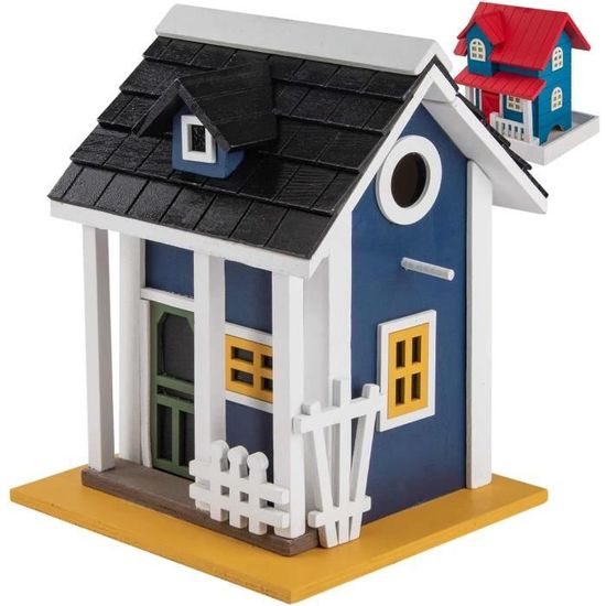 Nichoir Oiseaux Exterieur KOTARBAU® Deko-Shop-Hannusch Mangeoire à Oiseaux à Suspendre Blanc 0,5 Kg De Nichoir Mesange