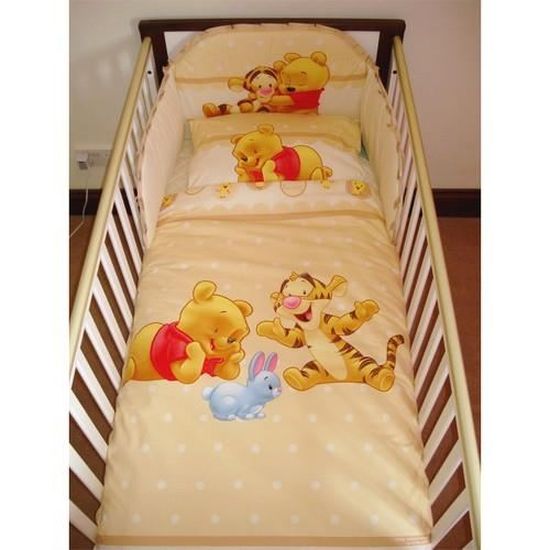 Winnie Tigrou Parure Lit Bebe Tour De Lit Housse De Couette Taie Cdiscount Maison Winnie Tigrou Parure Lit Bebe Tour De Lit Housse De Couette Taie Cdiscount Maison