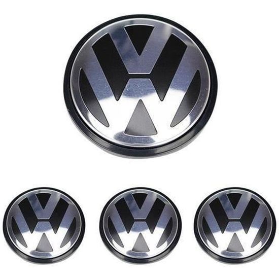Enjoliveur moyeu de roue logo pour Volkswagen 65mm