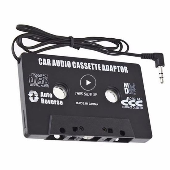 Adaptateur Cassette Bluetooth 5.0 Pour Autoradio - Convertisseur Audio Sans Fil, Recharge USB-C - 4