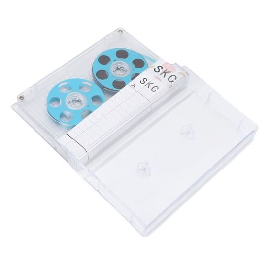 Cassette Audio Vierge 55 Minutes - Bobine à Bobine, Coque Aluminium - Pour Enregistrement Musical Vintage