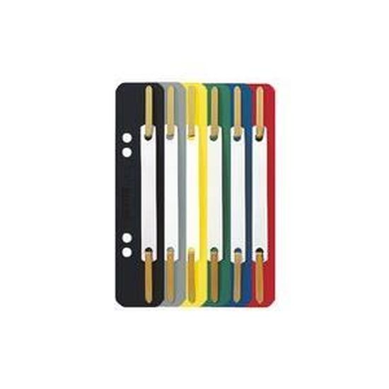 Fermafogli Leitz In Polipropilene Verde - 25 Pezzi 35x158 Mm Con Fori 6 E 8 Cm - Foto 10