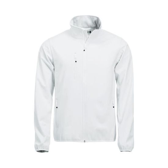 Softshell Homme CLIQUE 280g - Polyester, 3 Couches, Poches Multiples