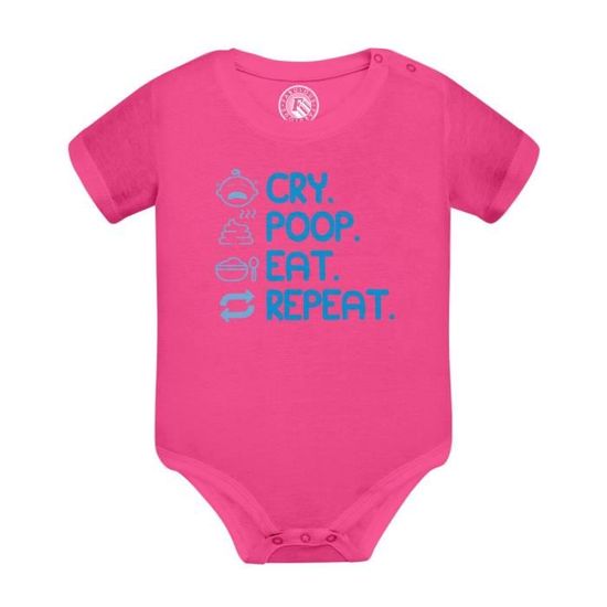 Body Bébé Manche Courte "Surtout La Nuit" – Barboteuse Humour Anarchiste 100 % Coton – Cadeau Drôle Pour Bébé