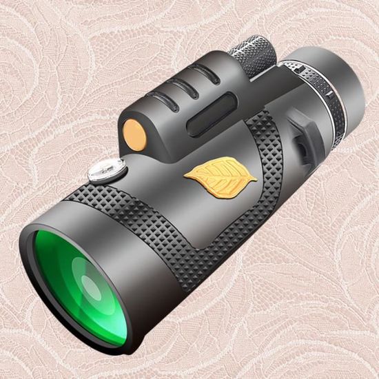Monoculaire Télescope De Poche 1000x20 - Grossissement 8x - Compact Et étanche IPX6.5 - Pour Randonnée, Chasse, Observation