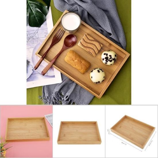 Plateau De Table Japonais Noir (plastique) - Style Traditionnel