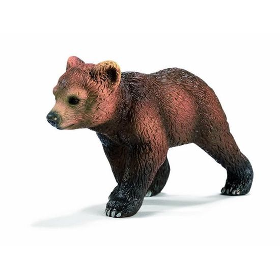 FIGURINE SWAROVSKI 243880 Cristal Ours grizzly assis 9 cm. Haut Etat
