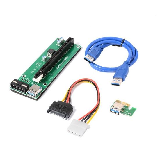 Carte Graphique Externe Pour Ordinateur Portable, Adaptateur PCIe Vers PCI Express 16X Riser