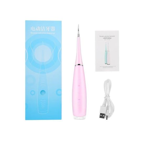 Grattoir à Tartre Dentaire En Acier Inoxydable - Kit De Nettoyage Professionnel à Usage Temporaire