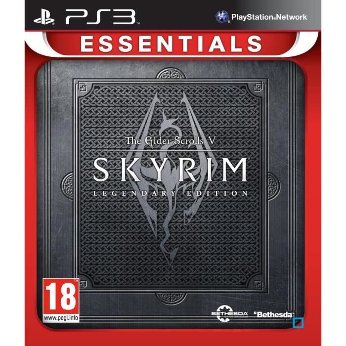 Bethesda The Elder Scrolls Skyrim Legendary Jeu PS3