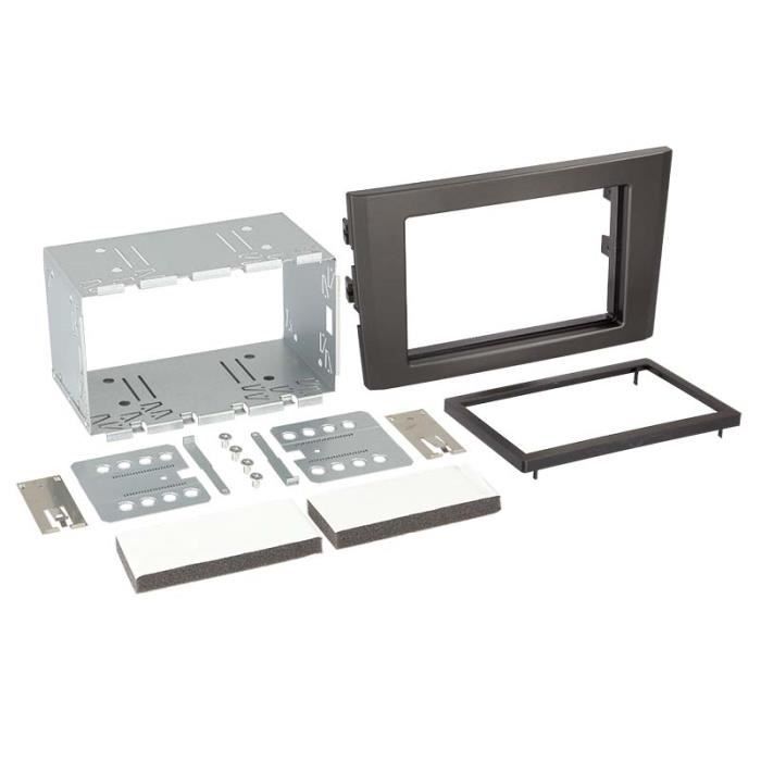 Adaptateur de façade 2-DIN Volvo XC90 2006->2014