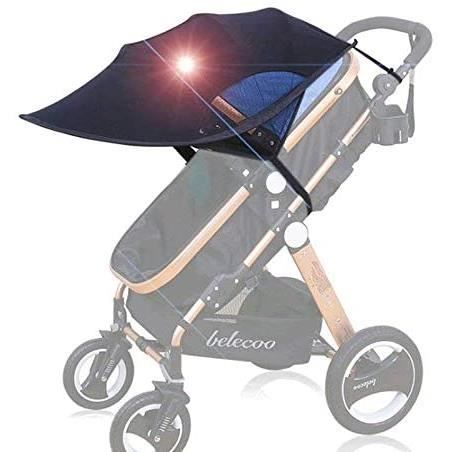 HiCollie Parasol pare-soleil pare-soleil pour poussette et buggy universel104