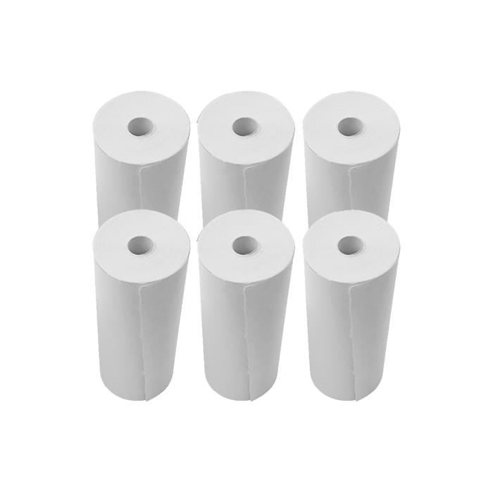 Rouleaux de papier thermique de caisse enregistreuse de papier de reçu 80x30mm pour imprimante de reçus