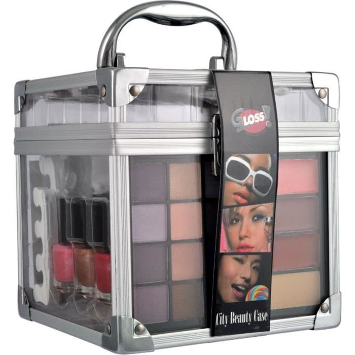 Coffret cadeau coffret maquillage mallette de maquillage collection City Beauty Case - 36pcs