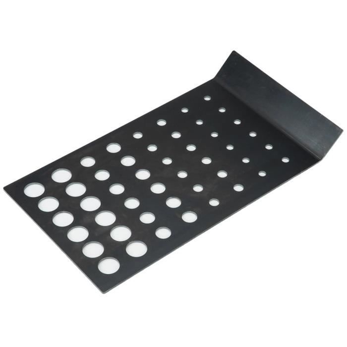 Landmann Plaque de convection pour fumeur Acier Noir 15506
