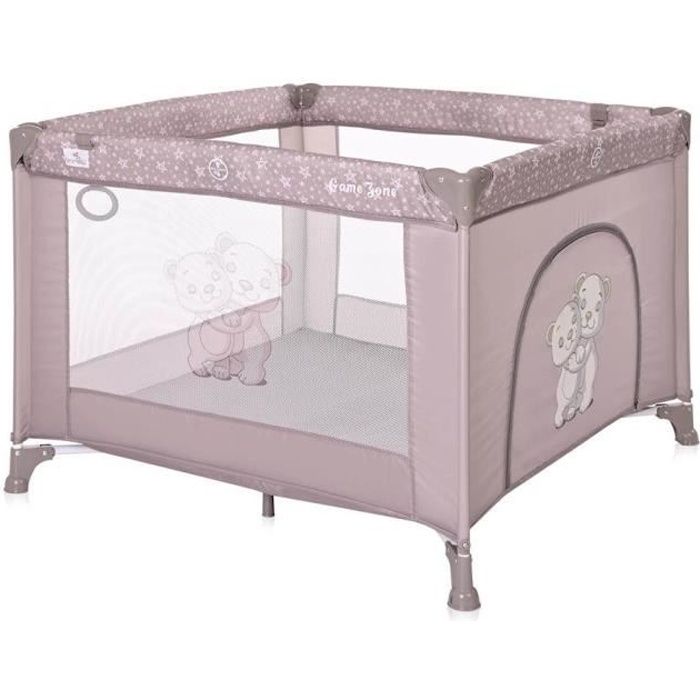 Parc bébé pliant / parc pliable pour bébé GAME ZONE Lorelli beige