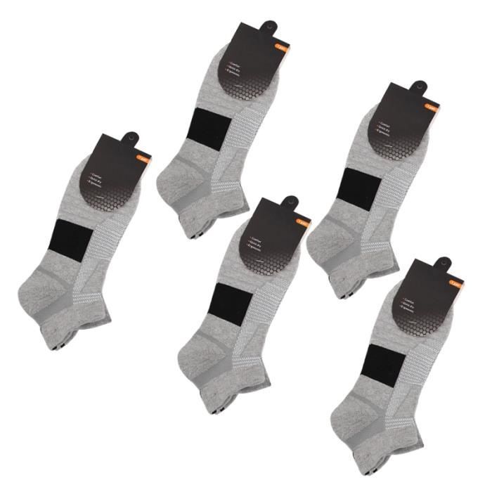 5 paires de chaussettes de course anti-transpiration souples CHAUSSETTES DE RECUPERATION - CHAUSSETTES DE