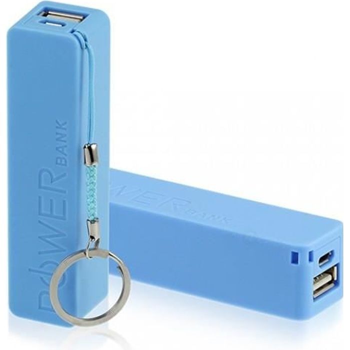 Batterie de Secours Externe Bleu 2600 mAh pour Apple iPhone 6 Plus
