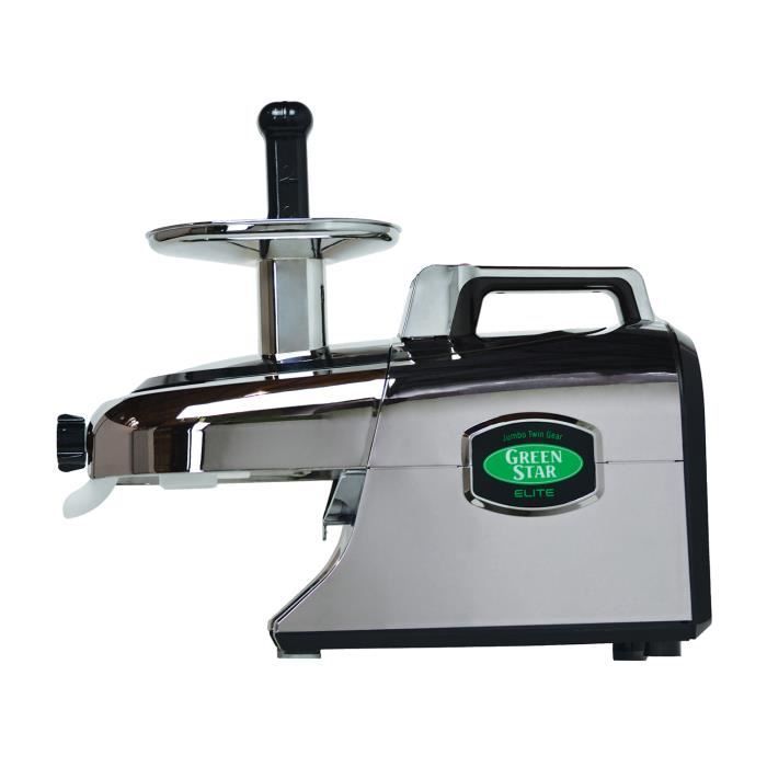 Tribest Greenstar Elite GSE5000 Chromé - Extracteur De Jus Horizontal