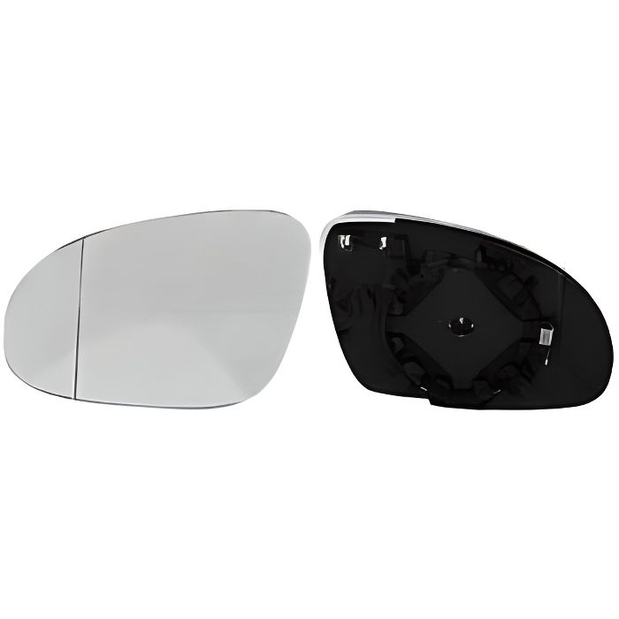 Miroir Glace rétroviseur extérieur gauche VOLKSWAGEN GOLF V 2003-2008, dégivrant, asphérique, Neuf.