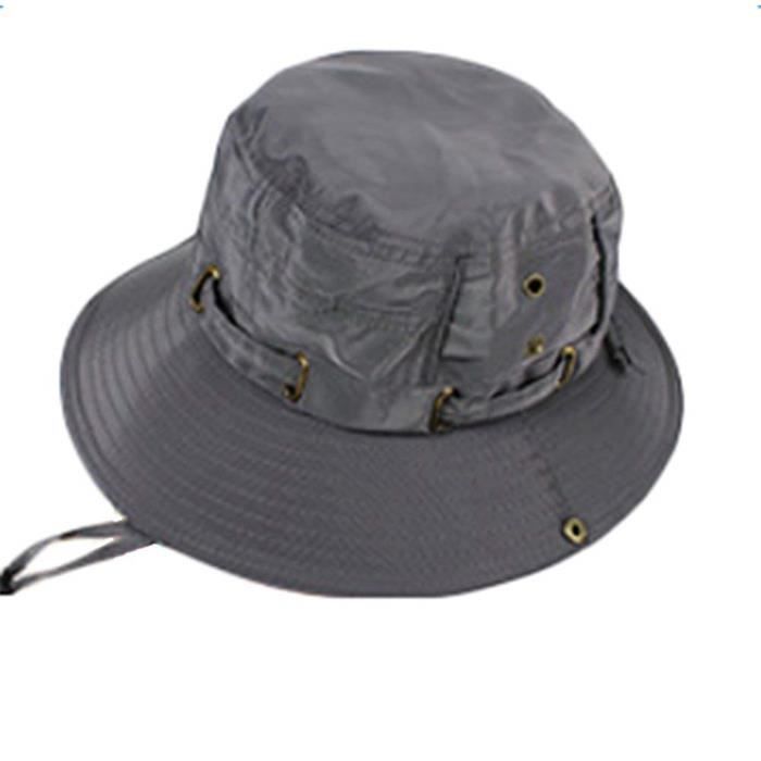 Chapeaux Homme Été Pliable Polyester Matériel pour Camping et Randonnée@M2576