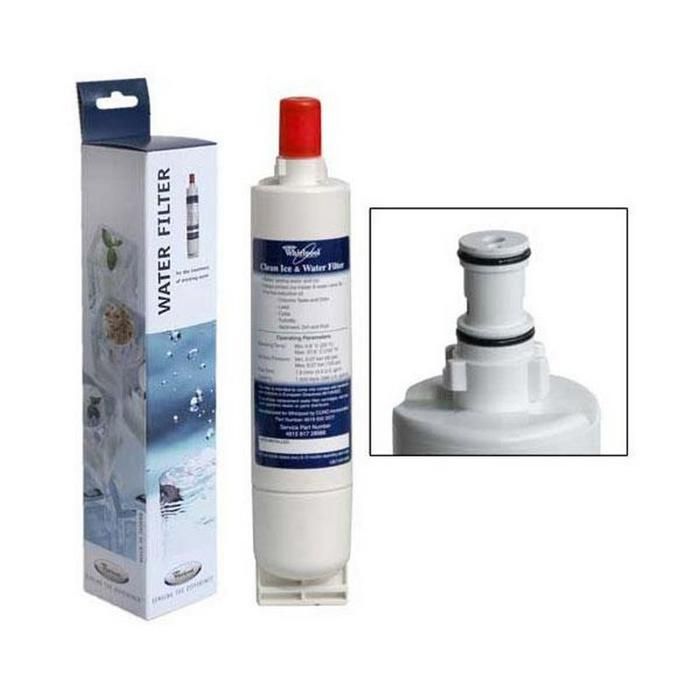 Cartouche filtre à eau SBS002 d'origine (42429-23436) - Réfrigérateur, congélateur - WHIRLPOOL, BAUKNECHT, KITCHENAID, ARISTON HOTPO