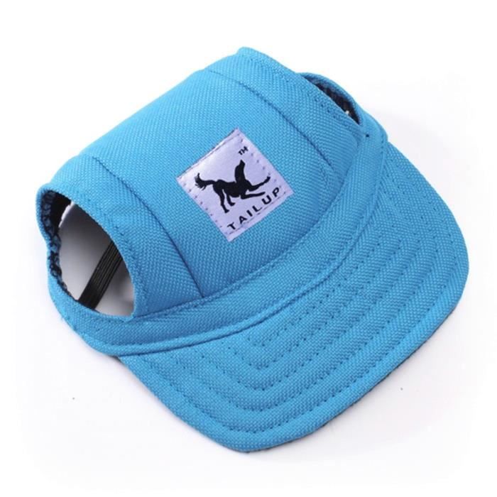 Bleu-S -Casquette pour chiens,chapeau de Baseball,en toile décontracté,pour Chihuahua Yorkshire,en 11 couleurs