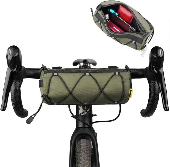 Sac de guidon de vélo, sac avant à bandoulière pour vélo de route