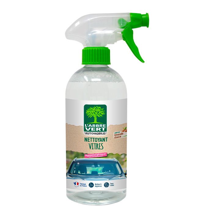 Nettoyant vitres, L’Arbre Vert Automobile, sans rinçage, fabriqué en France, 500ml