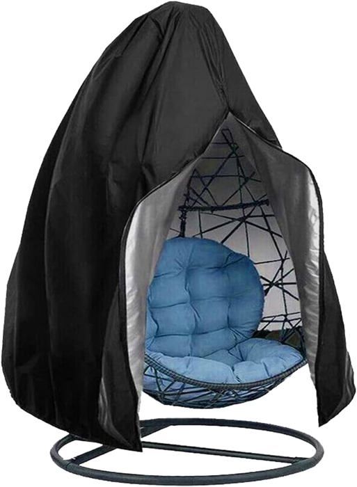 Housse De Protection Pour Chaise Suspendue - Imperméable, 190x115 Cm, Gris
