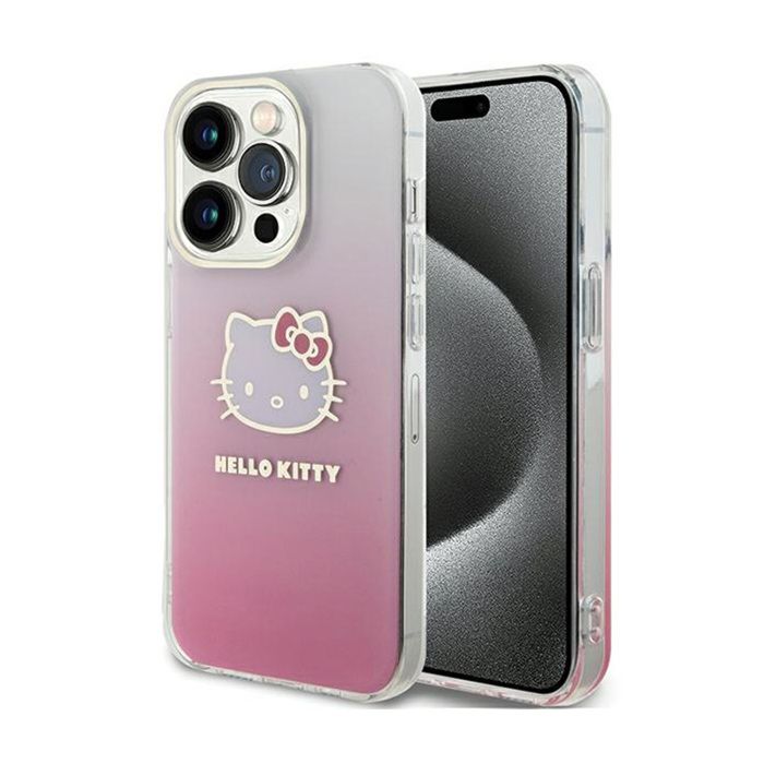 Coque de telephone Hello Kitty iPhone 13 Pro IML Gradient Kitty Head - vue 2