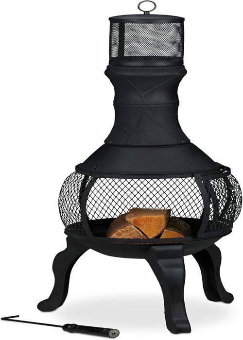 Test : Cheminée D’extérieur Gardebruk 112 Cm En Fonte