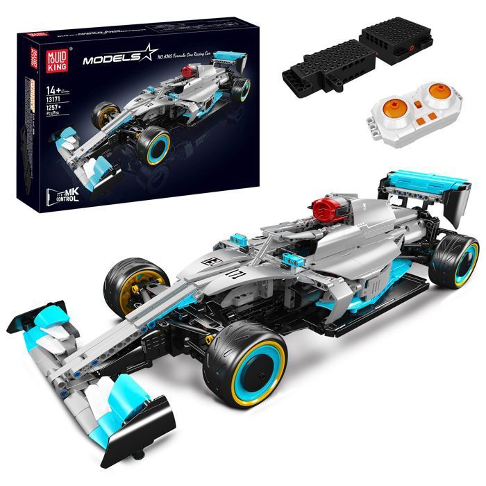 Mould King 13171 Technical Car Toys Remote Control Formula One Car ...