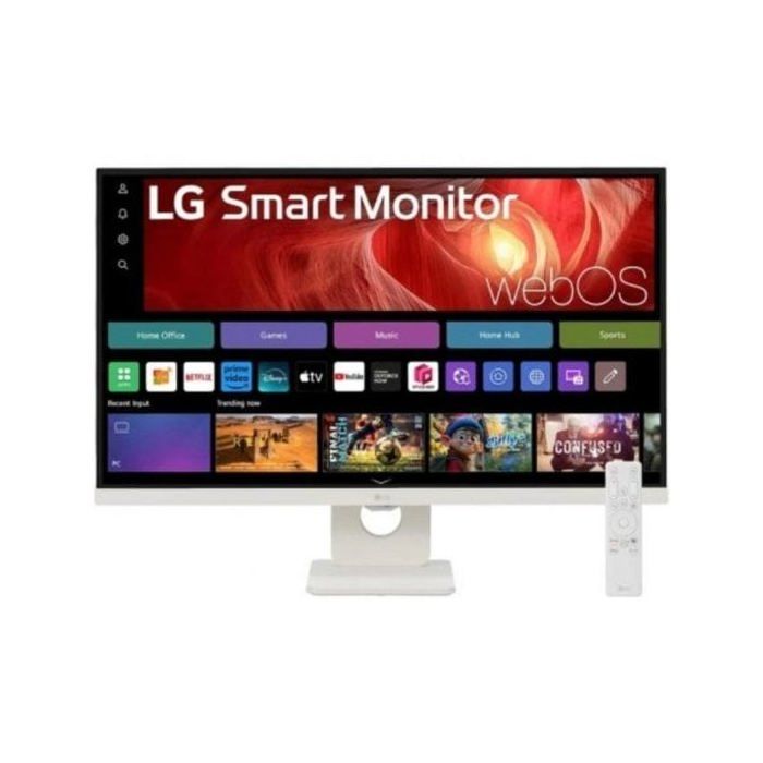 Monitor LG MyView 27U731SA-W 27 4K 60Hz IPS Smart TV webOS HDR10 USB-C 65W Blanco