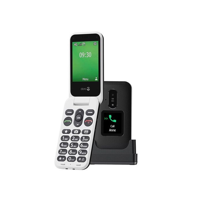 Téléphone portable Doro Leva E30 28” 4G Nano SIM Noir